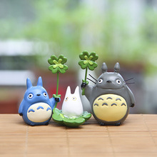 Japanese Anime My Neighbor Totoro Action Figures Toy Miyazaki Hayao Cartoon Mini Decorations Toy Gift For Kids 2024 - buy cheap