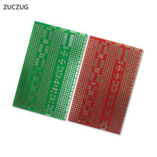 ZUCZUG 2 шт./лот 7x11 см Прототип универсальная печатная плата SMD DIP SOT pcb platine игровые аксессуары 2024 - купить недорого