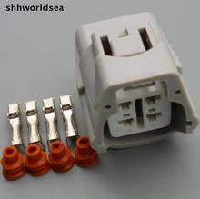 shhworldsea 5/30/100sets 2.2mm  4pin universal 4 way oxygen sensor plug  2JZ A/C 4P Connector case for Toyota 2024 - buy cheap