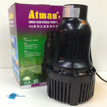 Large flux circle pump for pond submersible pump for freshwater marine Garden fish pond farms dedicated Atman HA 30 30000L 2024 - buy cheap