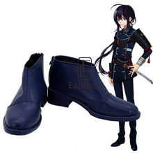 Touken ranbu lote de fantasia online em namazuo toushirou botas curtas customizadas para festa 2024 - compre barato