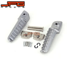 Footrest Rear Foot Pegs Rests Pedals For KAWASAKI ZX10R ZX12R ZX9R KLE650 ER6N EX650 ER6F NINJA250R EX250 Motorcycle 2024 - buy cheap