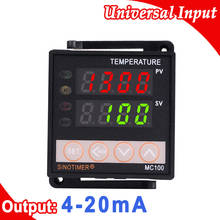 PID Digital Temperature Controller Regulator Thermocouple K or PT100 RTD Type Input Current 4-20mA Output 2024 - buy cheap