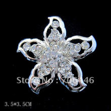 Nice Silver Plated Alloy Rhinestone Crystal Small Star Brooch 2024 - buy cheap