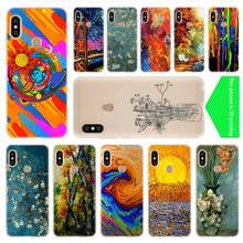 Cover Soft Silicone TPU Phone Case For Xiaomi Redmi 9a 8a 7a Note 10 9 8 7 Pro Max 10S 9S 8t Y3 Bag Van Gogh Art Spray 2024 - buy cheap