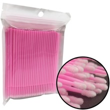 Hot Cotton Swab Brush Disposable Applicator Swab for Eyelash Extension Mascara Brush Eye Makeup Glue Remove Tool Accessories 2024 - buy cheap