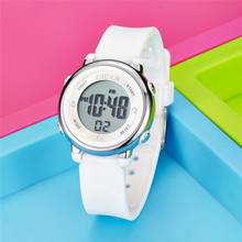 Часы наручные женские цифровые, спортивные водонепроницаемые светодиодные электронные для бега и занятий на открытом воздухе 2024 - купить недорого