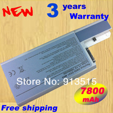 9 CELL Lapto Battery for Dell Latitude D820 D830 M65 DF192 CF623 D531 D531N 312-0393 M4300 Free shipping! 2024 - buy cheap