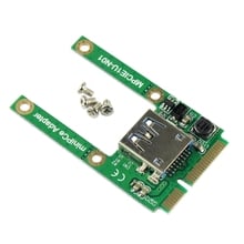 Mini PCI-E Slot Para Cartão de Expansão Cartão MPCIE para Adaptador de Interface USB 2.0 De Riser 2024 - compre barato