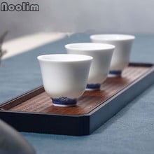 High Quality White Porcelain Tea Cups Handmade Ceramic Household Water Mugs Creative Office Teacups Chinese Kung Fu Drinkware 2024 - buy cheap