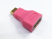 Miniadaptador tipo C compatible con HDMI, macho A HDMI tipo A hembra, conector de TV/Adaptador de vídeo 2024 - compra barato