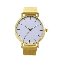 Round Dial bayan kol saati Analog Alloy Band Quartz Wrist Watch Unisex Office School Decor Gift watch women zegarek damski New 2024 - buy cheap