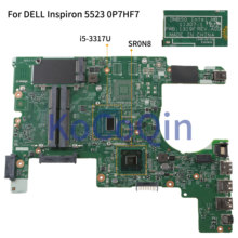 KoCoQin Laptop motherboard For DELL Inspiron 5523 Core I5 15 inch Mainboard CN-0P7HF7 0P7HF7 11307-1 SR0N8 i5-3317U CPU 2024 - compre barato