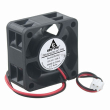 Gdstime-mini motor de resfriamento, motor com 2 pinos, 40mm x 20mm, 4cm, dc 24v, 5 peças 2024 - compre barato