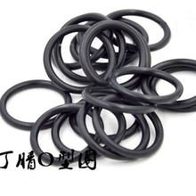 10pcs 3.5mm wire diameter black silicone O-ring 95mm-120mm OD waterproof insulation rubber band Oil and abrasion resis 2024 - buy cheap