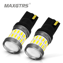 2x T10 W5W LED Bulb 4014 SMD 168 194 Car Accessories Clearance Lights Reading License Plate lamp Auto 12V White Amber Red Motor 2024 - buy cheap