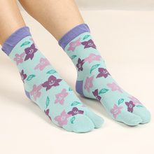 2 Pairs Japanese Two Finger Socks 2 Toe Cotton Socks Sweat Harajuku Novelty Socks 2024 - buy cheap