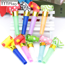 5pcs/lot Multicolor Party Blowouts Whistles Kids Birthday Party Toys Favors Decoration Supplies Noise Makers Goody Bags Pinata 2024 - buy cheap