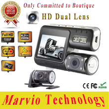 original allwinner  chipset 1080P dual camera car styling dvr mini camcorders car video recorder carcam dashcam, gsensor 2024 - buy cheap