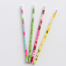 4X Summer Style Fruit HB Standard Wooden Pencil Writing Drawing School Supply Student Stationery 2024 - buy cheap