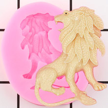 3D Lion Silicone Molds Animals Cake Decorating Tools DIY Cupcake Baking Fondant Mold Polymer Clay Candy Chocolate Gumpaste Mould 2024 - buy cheap