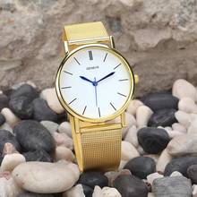 2016 Famous Brand Fashion Geneva Quartz Women's Watches Mesh Stainless Steel Band Quartz Wrist Watches Relogio Feminino Clock 2024 - buy cheap