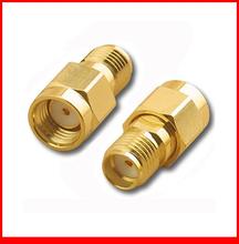 10 pcs RF connector  RP-SMA Plug to SMA Jack RF coaxial adapter 2024 - buy cheap