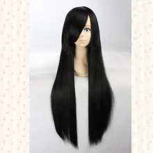 Peruca de cabelo sintético liso e longo de 80cm katsura kotarou, peruca de anime + touca 2024 - compre barato