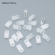 Shhworlsea-Cable de nailon blanco para automóvil, manguera P, Clips de abrazadera C R, 1000 Uds., 8,4mm 2024 - compra barato