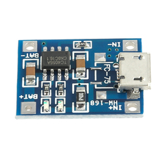1PCS TP4056 Micro USB 5V 1A Lithium Battery Charger Module Charging Board With Protection Dual Functions 1A Li-ion TP4056 18650 2024 - buy cheap