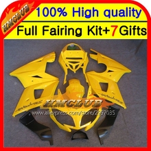 Body For Triumph Daytona 650 ALL Yellow 02-05 2002 2003 2004 2005 5#98 Daytona 600 ALL Gloss yellow  650 02 03 04 05 Fairings 2024 - buy cheap