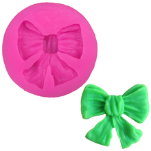 Butterfly bow Shape 3D fondant cake silicone mold food grade mastic confeitaria jello pastry candy Clay making para tools F0250 2024 - buy cheap