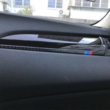 Для BMW X3 F25 X4 F26 2011-2017 украшения для приборной панели автомобиля полоса из углеродного волокна внутри 2024 - купить недорого