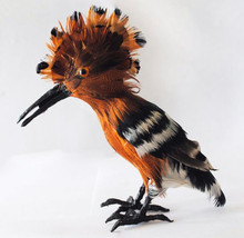 simulation 16x12cm bird Hoopoe model plastic&furs handicraft ,home garden decoration furnishings gift d1005 2024 - buy cheap