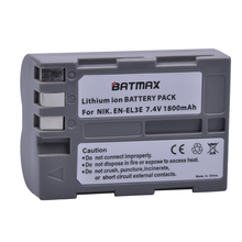 Batmax 1Pc EN-EL3E EN EL3e ENEL3e Battery for Nikon D90 EN EL3E D90 D700 D300 D80 D70 D50 D200 D300s D100 D70s 2024 - buy cheap