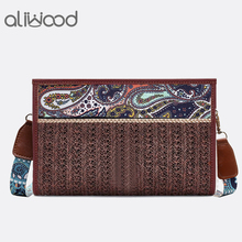 aliwood Summer New Straw Women's bags Embroidery Beach bag Shoulder Bags Colored Shoulder Strap Females Crossbody Bags Clutch 2024 - buy cheap