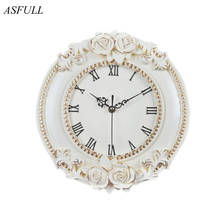 ASFULL of a creative European decorative wall clock quiet room Hotel Relais Dell'Orologio restaurant watch saat free shipping 2024 - buy cheap