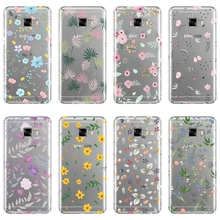 Capa de silicone para celular samsung galaxy, c5 c7 c8, flor rosa, girassol, floral, estética, macia, tampa traseira, para samsung c5 c7 c9 pro 2024 - compre barato