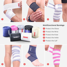 Multi purpose esporte bandagem pulseira suporte de mão joelheira leggings fitness powerlifting esporte ginásio engrenagem protetora 1pcs 2024 - compre barato