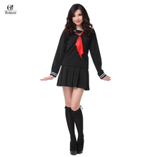 ROLECOS-Disfraz de Hell Girl para mujer, traje de Cosplay de Anime japonés, S-3XL, Anime 2024 - compra barato