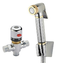 Royal Mini Solid Brass Thermostatic Muslim Shattaf Shower Portable Toilet Hand Bidet Spray Handspray 2024 - buy cheap