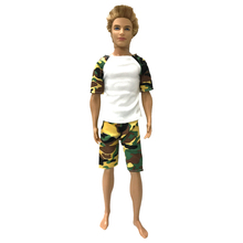 NK One Set Prince Doll Camouflage Casual Handmade Clothing Fashion Clothing Accessories For Barbie Boyfriend For Ken Doll 2024 - buy cheap