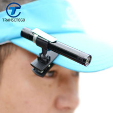 Transutego-Lámpara Led de cabeza portátil, Mini Clip, tapa del borde, placa de luz de cebo, lámparas para pesca, libro, luz por 1 Uds. * batería AAA 2024 - compra barato