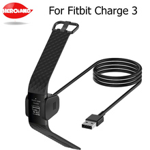 Replaceable USB Charger For Fitbit Charge3 Smart Bracelet Charging Cable for Fitbit Charge 3 Wristband Dock Adapter for watch 2024 - buy cheap