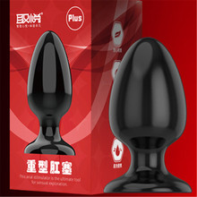 Dilatador anal de silicone macio, grande plugue anal, sucção de próstata, brinquedos eróticos, brinquedos de sexo gay para homens e mulheres 2024 - compre barato