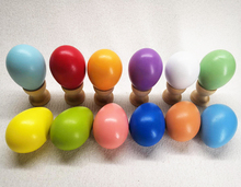 Children Rainbow Wooden Eggs Painting DIY Toy Wooden Easter Eggs Doodle Handmade Arts and Craft Educational Toy Kindergarten 2024 - buy cheap