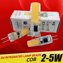 G4 LED Lamp 3W 5W COB LED Bulb AC DC 12V 220V Mini Lampada LED G4 COB Light 360 Beam Angle Lights Replace Halogen G4 Chandelier 2024 - buy cheap