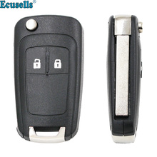2 button blank remote Key Shell for Opel Astra J Zafira B Insignia Adam Astra J Cascade Karl Zafira C HU100 uncut 2024 - buy cheap