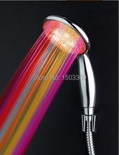 2016 fashion high quality ABS material  bathroom LED shower head  LED shower faucet hand held shower head 2024 - buy cheap