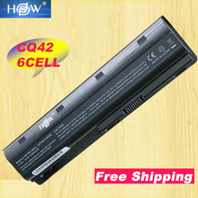 HSW-Batería de 6 celdas para HP Pavilion, DM4, DM4T, DV3, Dv7-2100, G4, G6, G7, G62, G62T, G72, MU06, HSTNN-UBOW, Presario, CQ42, CQ56, CQ62 2024 - compra barato